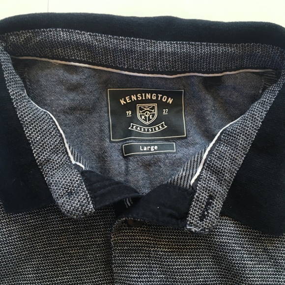 Kensington Eastside Men’s Polo Shirt – Size: L/G – Blue - Picture 3 of 4